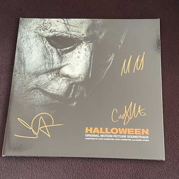 Halloween LP Vinyl OMPS Signed Autographed In Person John Carpenter ++ Rare - Picture 1 of 12